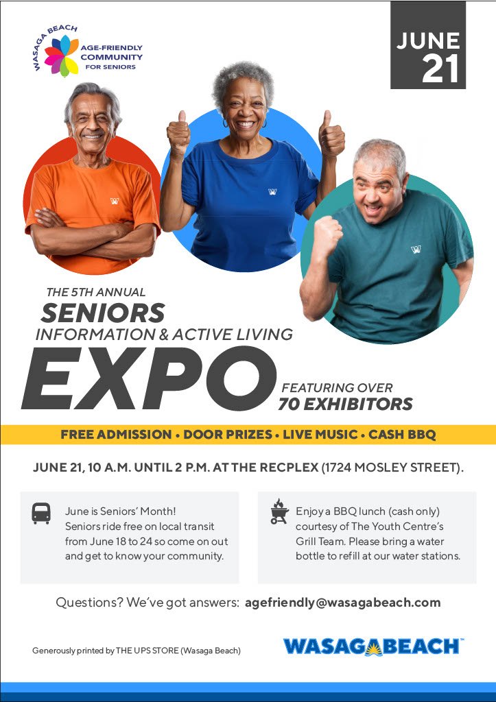 Seniors Expo information poster
